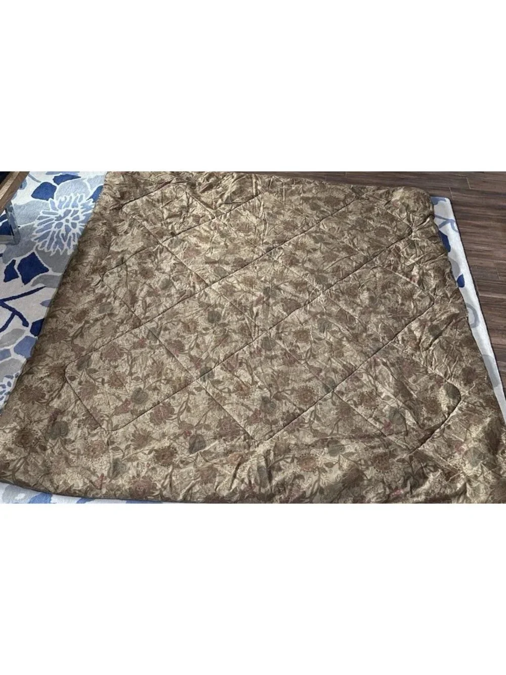 Vintage 1990s Ralph Lauren Equestrian Paisley Aragon Full Queen Comforter